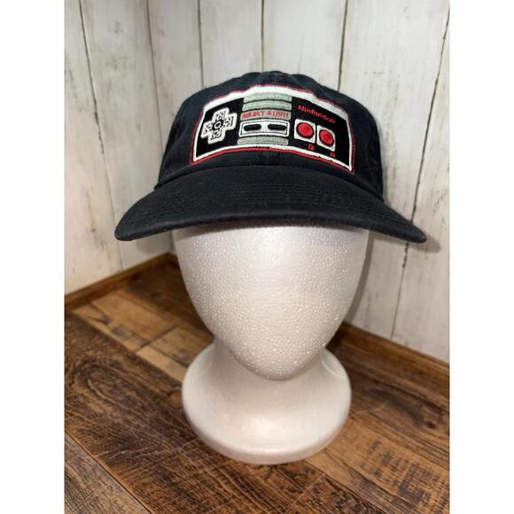 Nintendo Other - NES Controller Black Snapback Cap Hat Nintendo Entertainment System Retro 2017